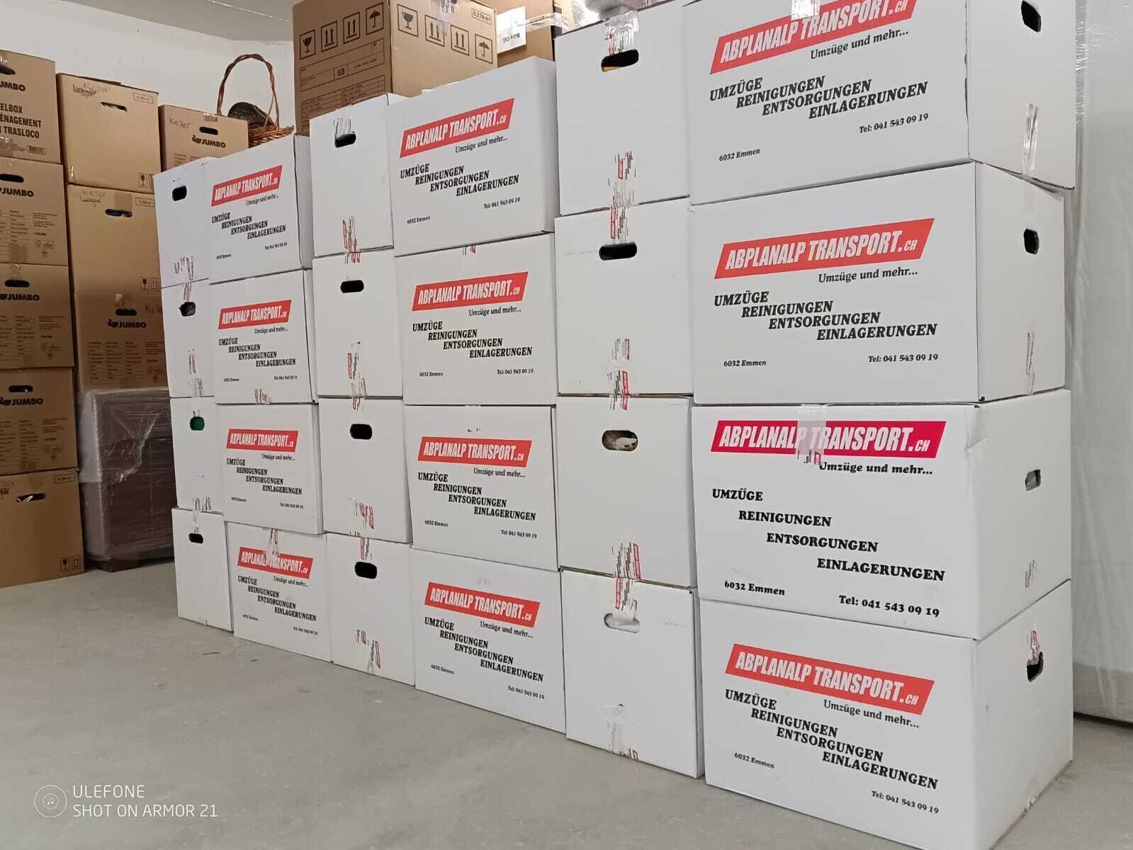 Dies ist unser Möbellager in Sempach Station.